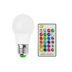 LÁMPARA RGB CON CON CONTROL REMOTO